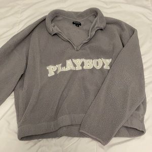 Purple Playboy Pullover